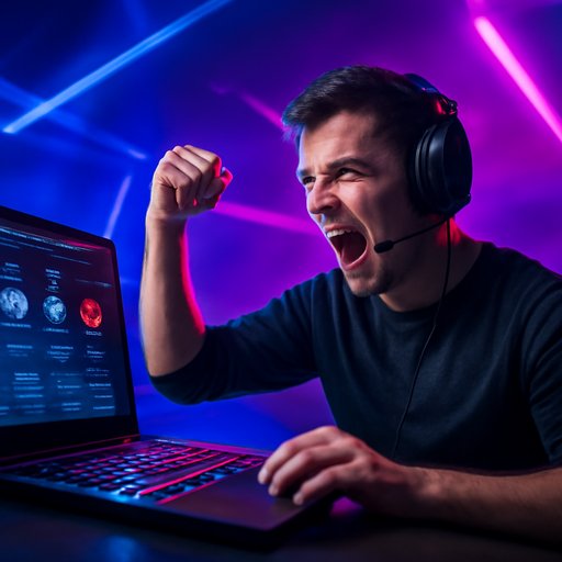 75bd esports match lobby on laptop